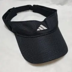 adidas ブラック サンバイザー