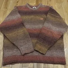 グラデーションニットセーター Lサイズ