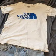 THE NORTH FACE ノースフェイス ビッグロゴ 半袖Tシャツ ホワイトのサムネイル