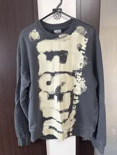 【美品】ディーゼル グラフィックロゴ トレーナー S-GINN-E5 サイズMのサムネイル
