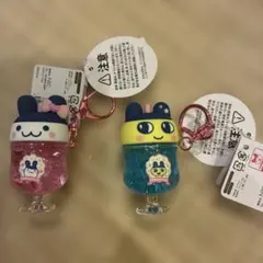 TAMAGOTCHI たまごっちカラフルソーダキーホルダー2種セット新品未使用