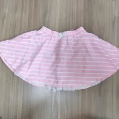 ショートパンツ付きフレアスカート130