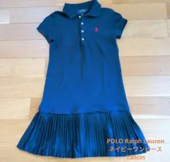 POLO Ralph Lauren ネイビー ワンピース 130cm
