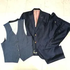 MONSIEUR NICOLE 3P スーツ セットアップ ストライプのサムネイル