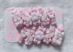 ‪‪❤︎‬現品❤︎ 平成女児 地雷系 量産型 ねこ ピンク ゴテゴテネイル