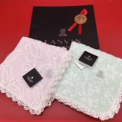 《新品未使用》ランバンコレクション❤️ハンカチセット