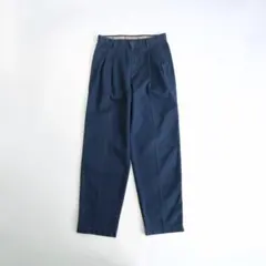 ドッカーズ　USA製90s ツータックチノパンツ　紺　W30L30古着.