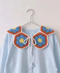 ベビーキッズ　つけ襟　ハンドメイド