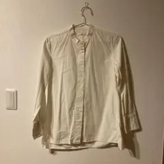 UNIQLO +J 　スーピマコットンオーバーサイズスタンドカラーシャツ