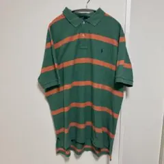 ビッグサイズ　Ralph Lauren ラルフローレン　ボーダー ポロシャツ