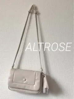 ALTROSE ショルダーバッグ　ミニポーチ付き