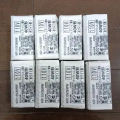 クリプトンミニ電球 8個セット KR110V36WW 110V 40W形 E17