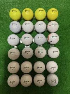 スリクソンTRI-STAR イエロー、ホワイトボール24球の出品になります。