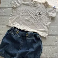 【Lee 】Tシャツ 半袖　ショートパンツ セットアップ　夏服　女の子　おしゃれのサムネイル