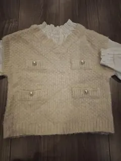 petit main ニットトップス 100cm