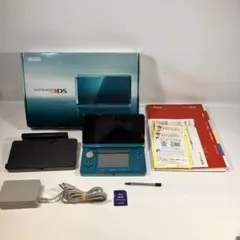 【美品】Nintendo 3DS アクアブルー 箱付き