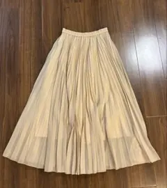 UNITED ARROWS ベージュ プリーツスカート サイズ00