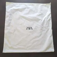 新品 ZARA ザラ レア 巾着袋 保存袋 ホワイト 特大のサムネイル