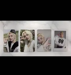 Stray Kids ヒョンジン MAXIDENT 封入 トレカ4枚セット