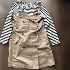 ジャンパースカートセット　インナー付き