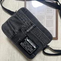 ショルダーバッグ　デニムリメイク　ハンドメイド