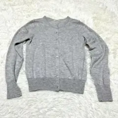 ジーユー GU カーディガン レディース （S）グレー トップス 羽織り