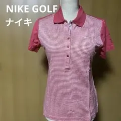 NIKE GOLF ナイキ　ゴルフ　ポロシャツ　ピンク　L