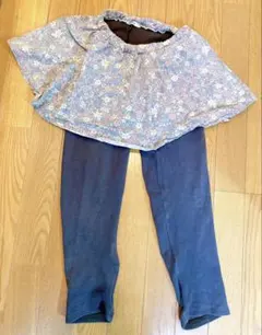 ペアマノン　花柄　スカッツ　140cm