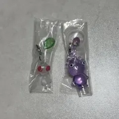 ピクミンめじるしチャーム2 白ピクミン 紫ピクミン