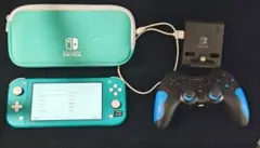 Nintendo Switch Lite ターコイズ 本体 充電器 - メルカリ