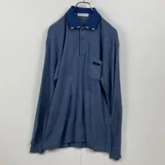 訳あり DUNLOP ダンロップ ゴルフウェア ニットポロシャツ 長袖 万能 L