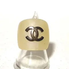 CHANEL ココマーク レジン リング オレンジ 箱付き - メルカリ