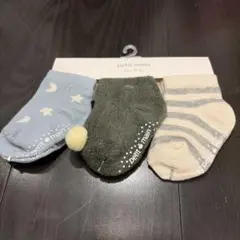 petit main ベビー靴下 3足セット 11-13cm