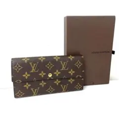 【TK】LOUIS VUITTON ルイヴィトン　モノグラム ポルトモネ　長財布
