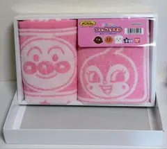 それいけ!アンパンマン ふわふわフェイスタオル２枚組 34×60cm 綿100%