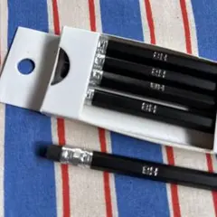 HB黒鉛筆 6本入り　フライングタイガー黒　HBのサムネイル
