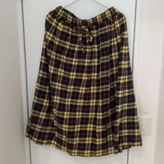 ソウルベリー　チェック柄フレアスカート