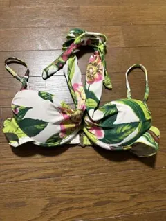 フローラルデザイン ビキニ 水着 Lサイズ
