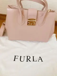 FURLAバッグᵕ̈ メトロポリスᵕ̈ピンクベージュ 新品未使用ᵕ̈