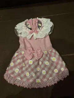 Tirylly Japan 犬用ドレス XXS ホワイト・ピンク フラワー装飾 Tirylly Japan 犬用ドレス XXS ホワイト・ピンク フラワー装飾 - メルカリ