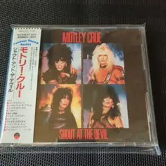 シャウト・アット・ザ・デヴィル／モトリー・クルー　日本盤CD(歌詞なし)