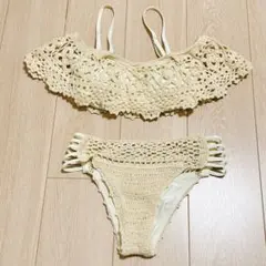 seadress♡クロシェオフショルダーバンドゥビキニのサムネイル