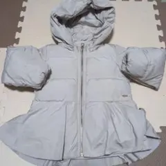 プティマイン　ペプラムダウンコート