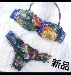 ALEXIA STAM セパレート水着（花柄） alexiastam 水着 花柄 ピンクベージュ パンツ - メルカリ