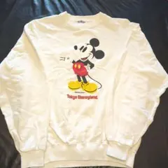 東京ディズニーランド ミッキーマウス トレーナー　1980〜90年代