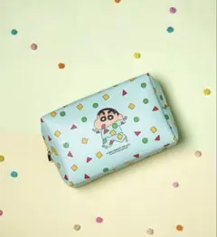 韓国　ダイソー　クレヨンしんちゃん ポーチ 新品 タグ付きのサムネイル