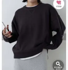 チャオパニック♡ スウェットライクボリュームスリーブニット