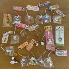 ご当地ハローキティ　根付け　ストラップセット