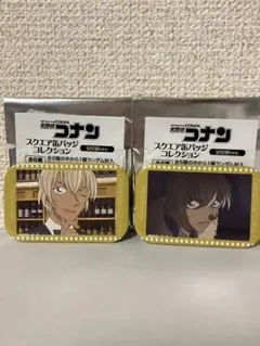 名探偵コナン　スクエア缶バッジ　安室透