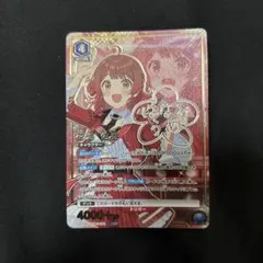 姫崎 莉波 SR パラレル サイン ユニアリ学園アイドルマスターvol.2